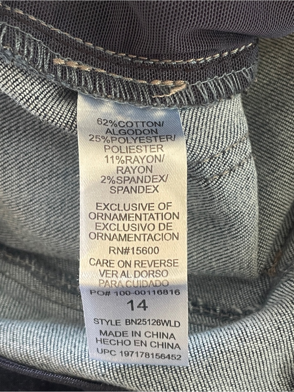 Democracy AB Technology Dark Blue Bootcut Jeans - Picture 8 of 8